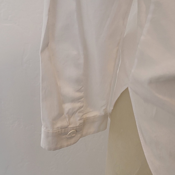 CARVEN Cutout-Front Poplin Blouse - Picture 5 of 7